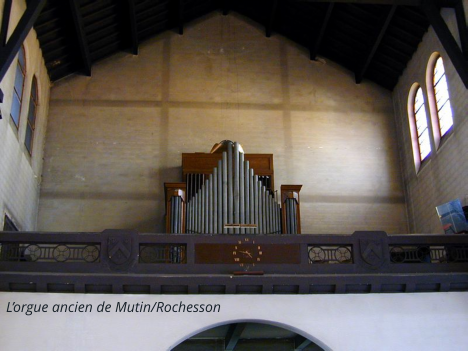 L’orgue ancien de Mutin/Rochesson