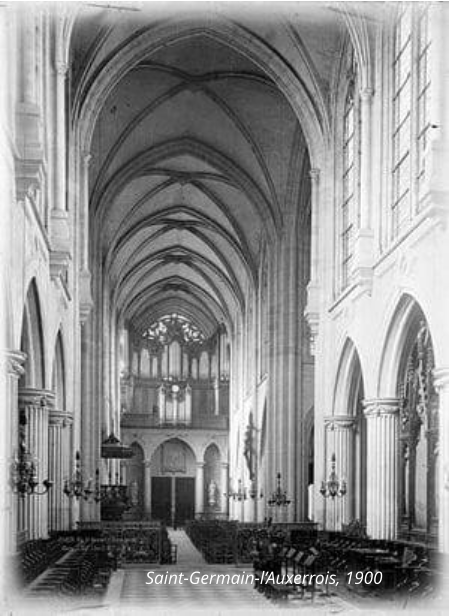 Saint-Germain-l’Auxerrois, 1900
