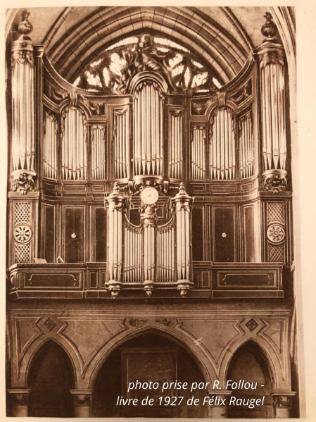 photo prise par R. Fallou -  livre de 1927 de Félix Raugel